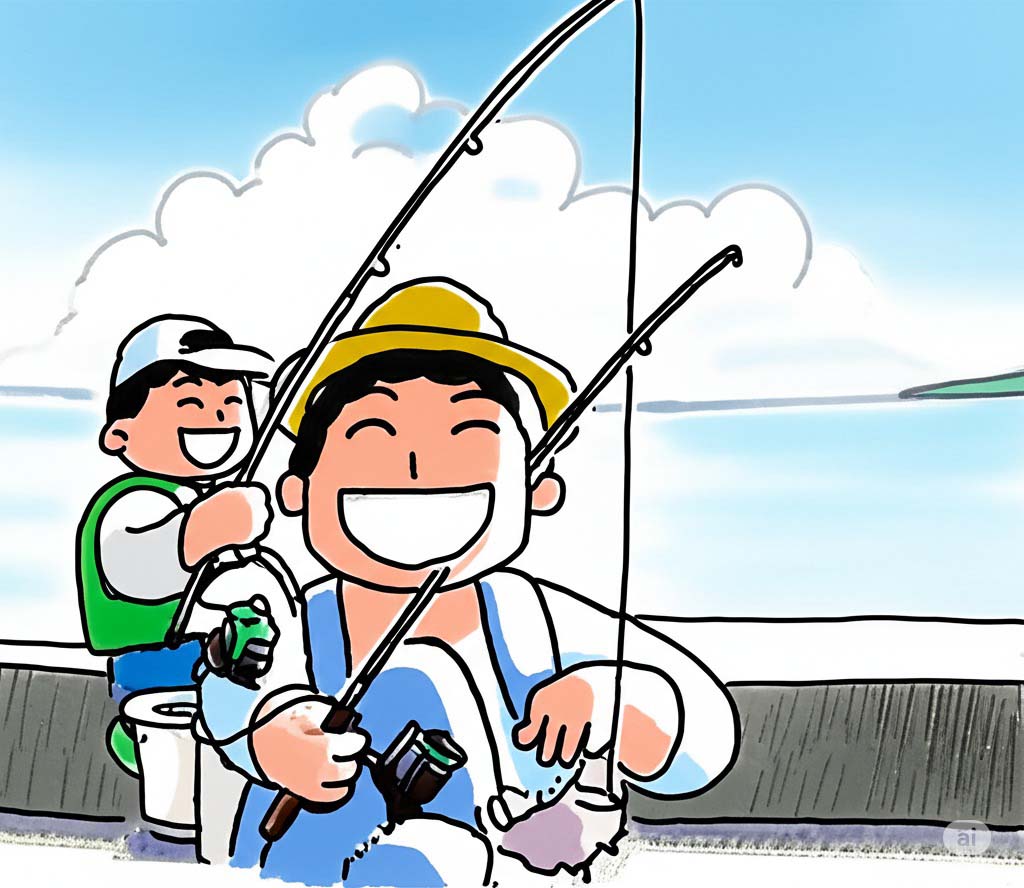 家族でサビキ釣り19