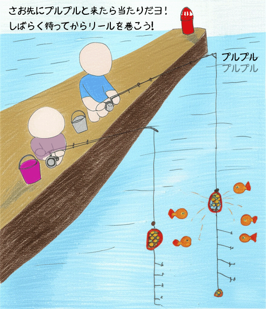 釣り開始